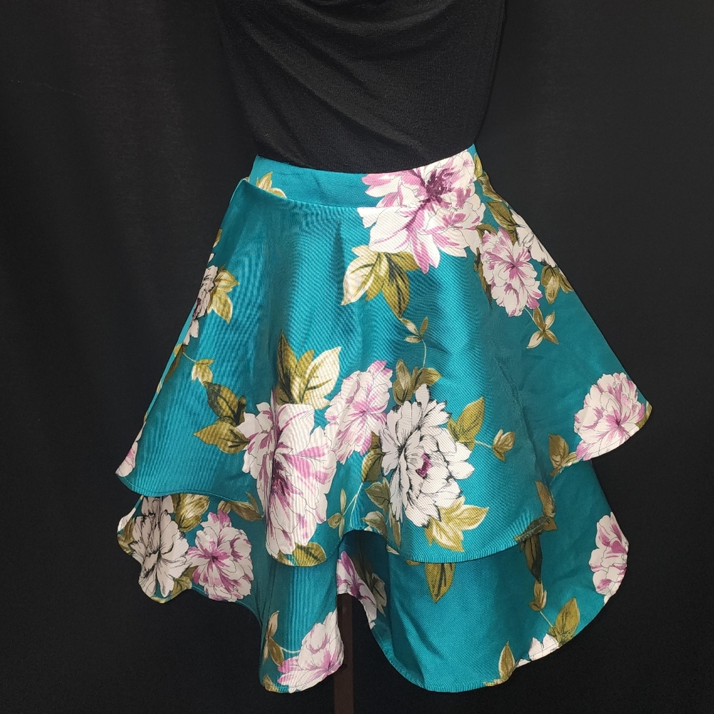 City Studio floral skirt